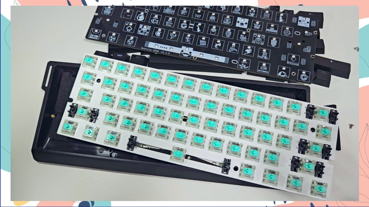 Wooting60HE PCBのみ Wooting60HE PCBのみ